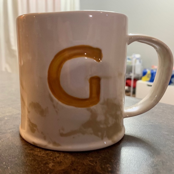 Anthropologie Other - Anthropolgie Monogrammed Initial G Mug
